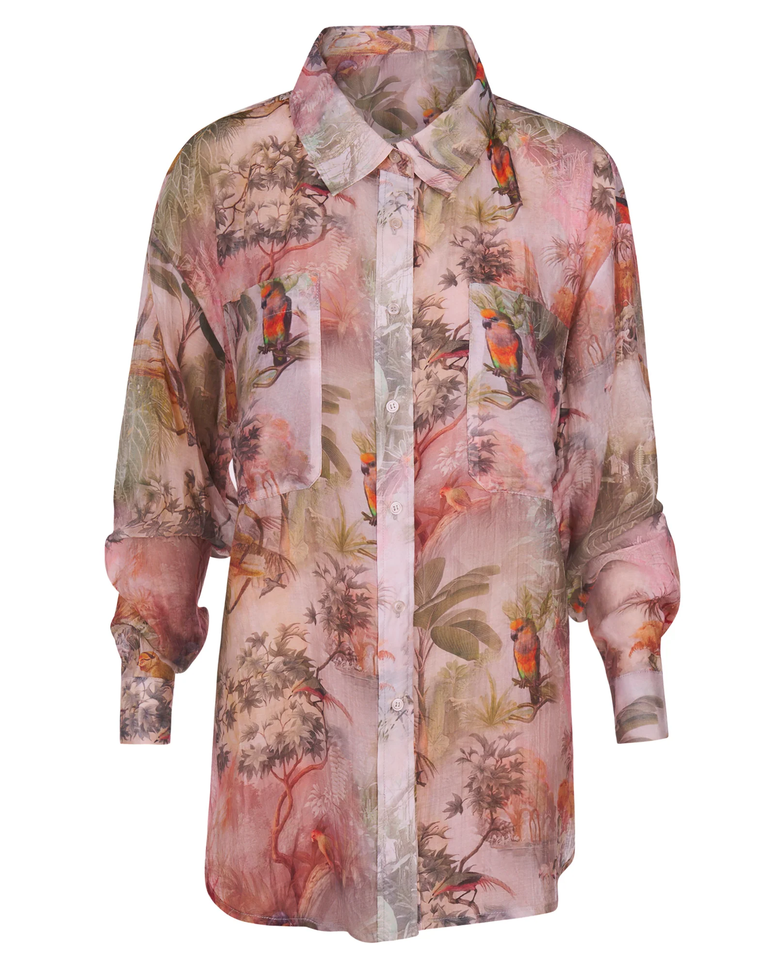 Flowy Shirt - Soft Tropical - Image 7