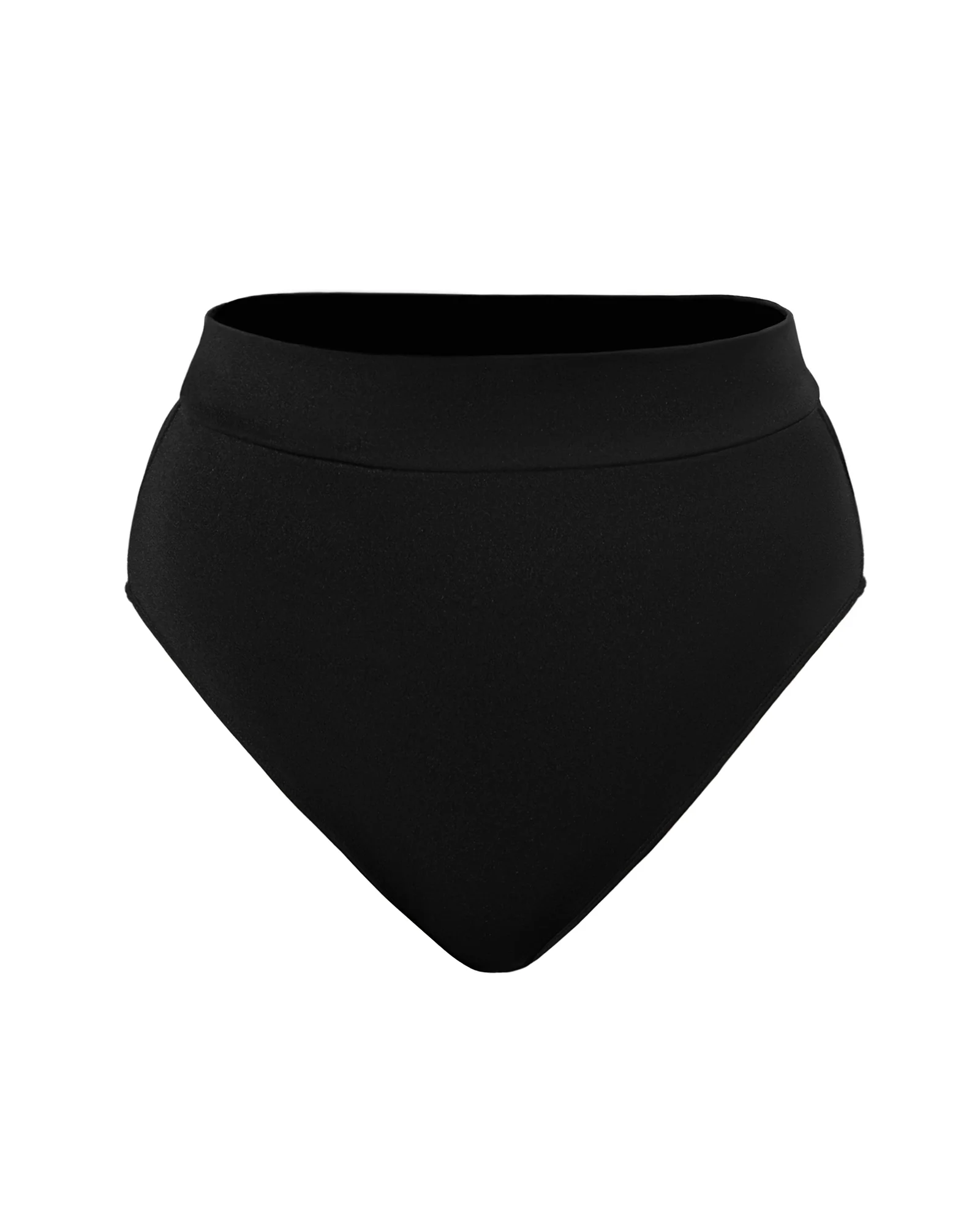 Hi Cut Adjustable Kini Bottom - Black - Image 5