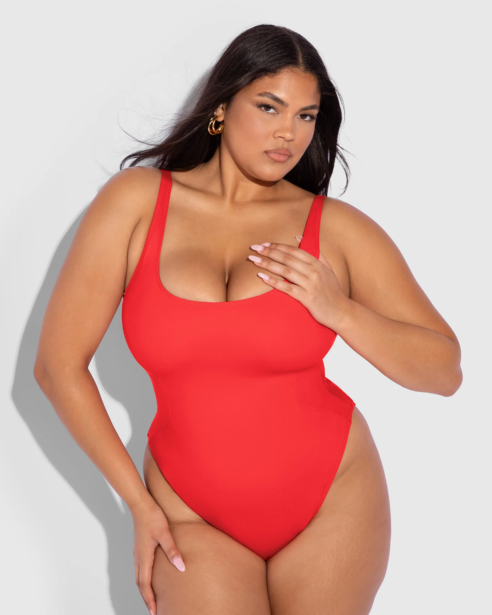 Hi Cut Pammy - Red - Image 5