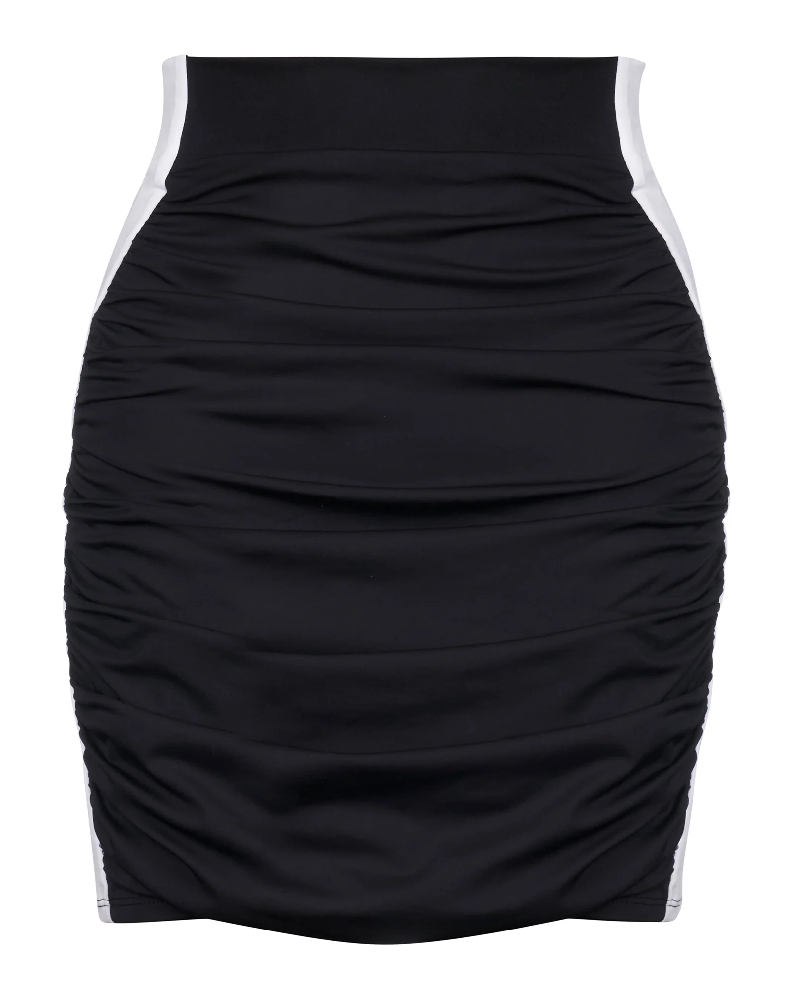 Mini Ruched Skirty - Contour Black/White - Image 6