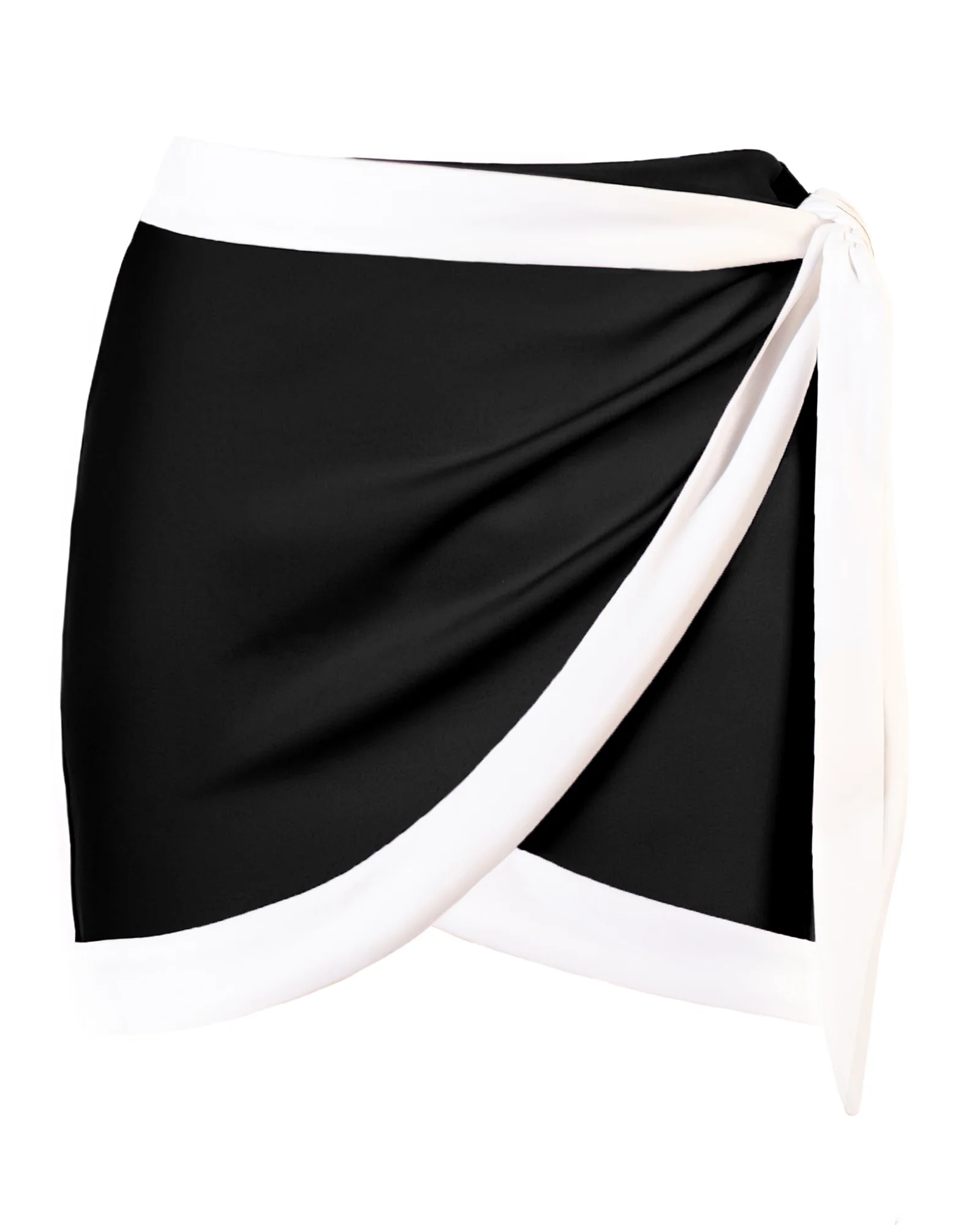 Mini Wrap Skirty - Frame Black/White - Image 4