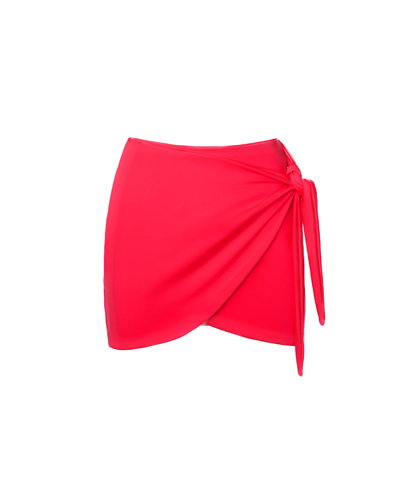 Mini Wrap Skirty - Hot Coral - Image 4