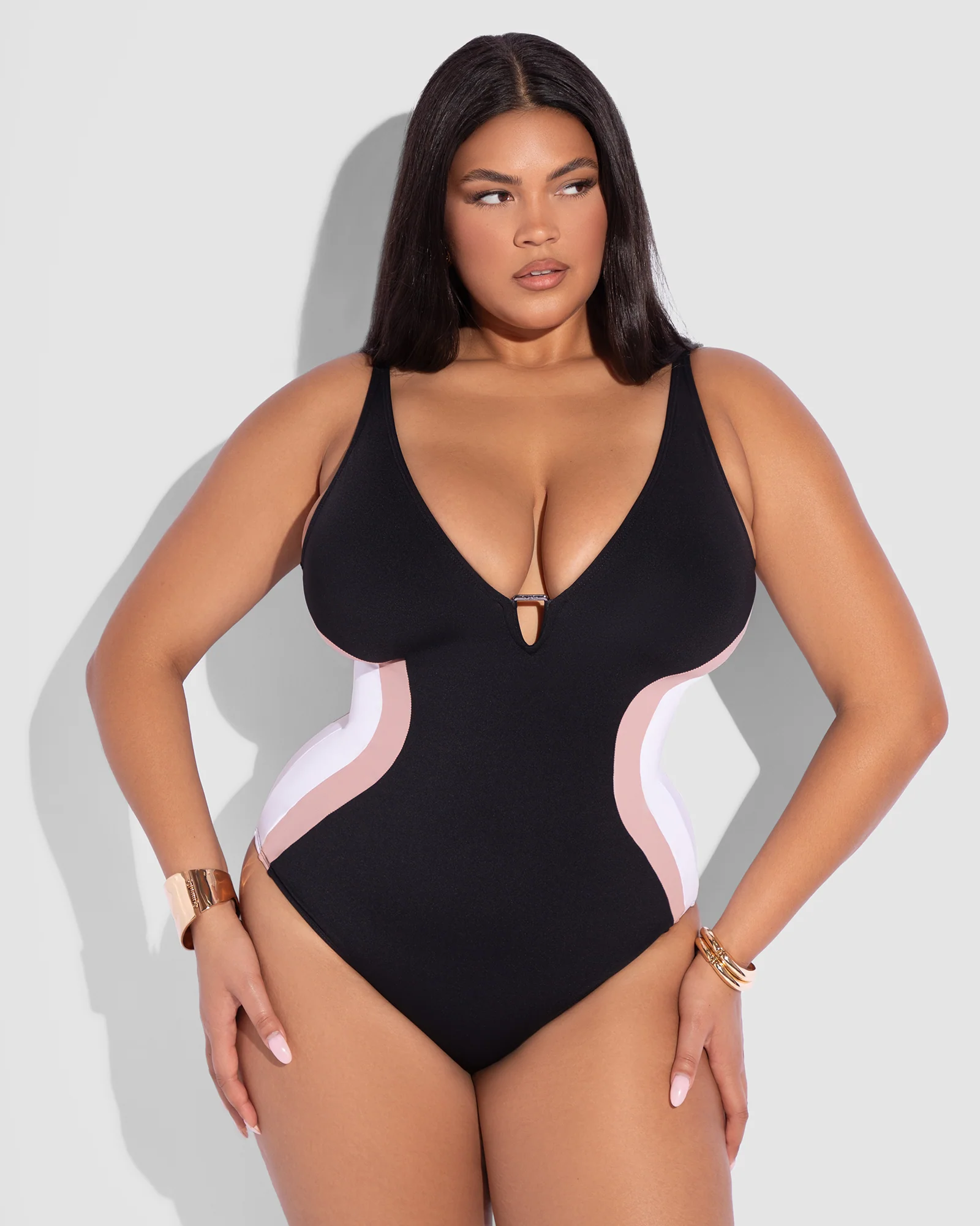 Plungey Triangle - Contour Black/Rose/White - Image 4