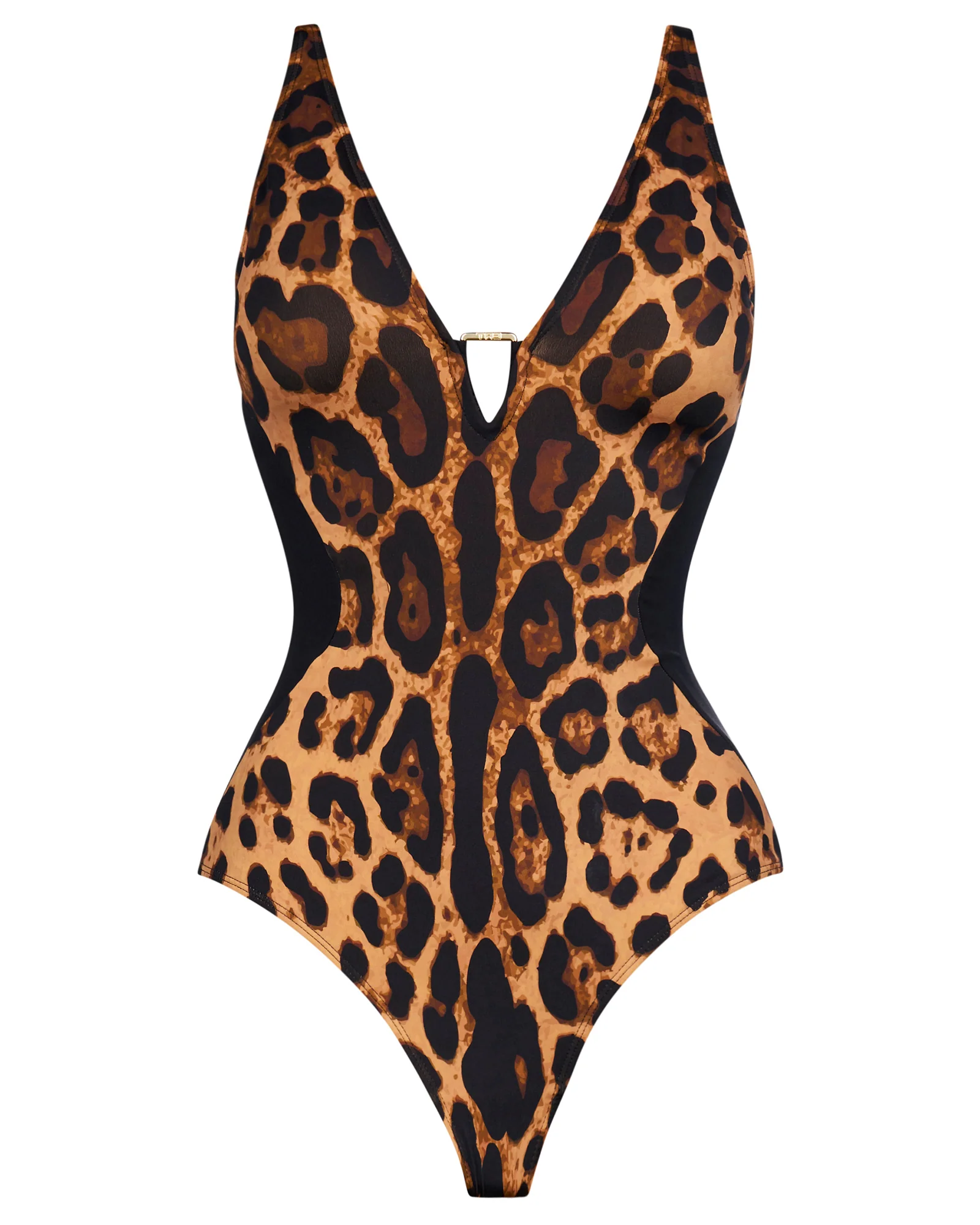 Plungey Triangle - Contour Symmetric Leopard/Black - Image 4