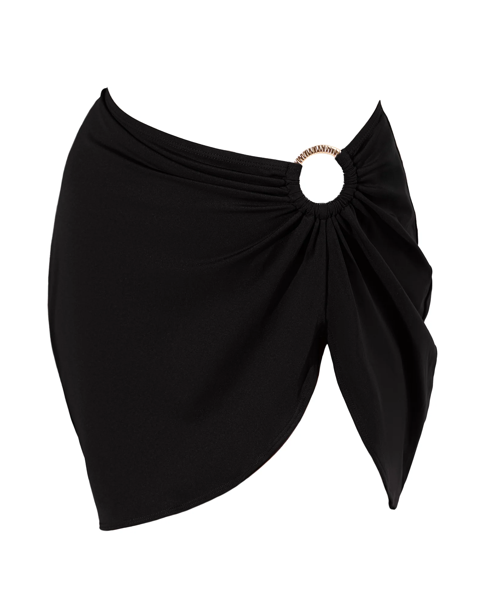 Ringy Mini Skirty - Black - Image 5
