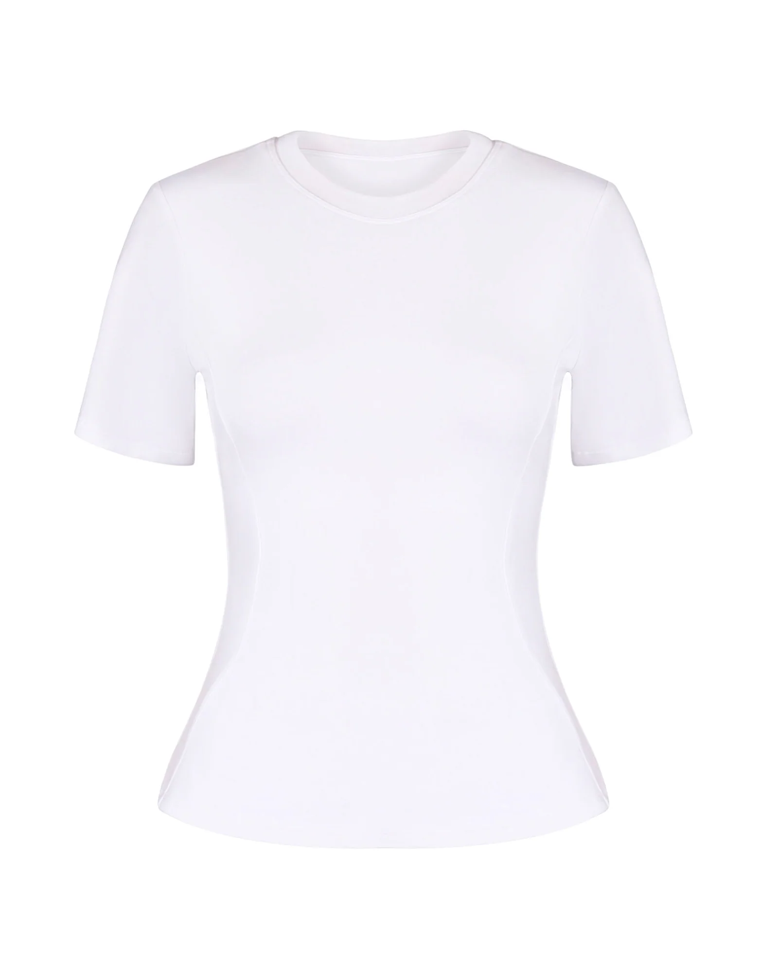 Sculpty Short Sleeve Tee - White - Image 7