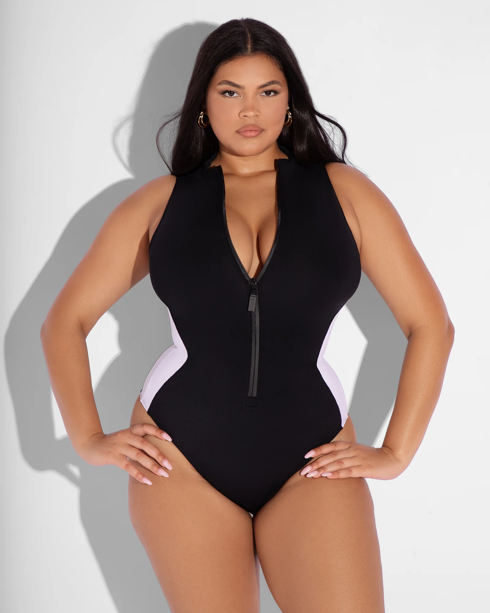 Sleeveless Surfy - Contour Black/White - Image 3