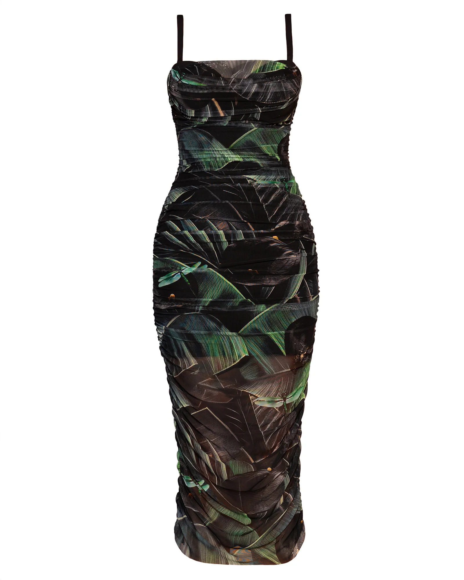 Sweetie Mesh Column Dress - Black Lily - Image 9