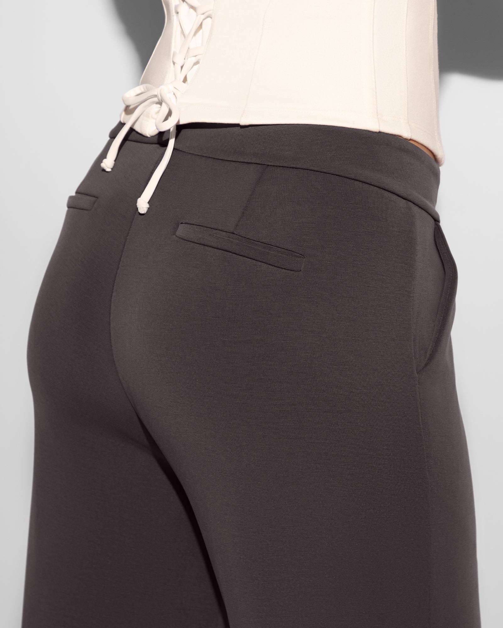 Swuity Wide Leg Pant - Graphite - Image 3